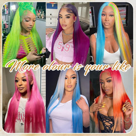 Deloni 13x6 lace front wig adjustable straps comfortable fit