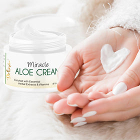 Product in sunlit setting suggesting a soothing sun care ritual.