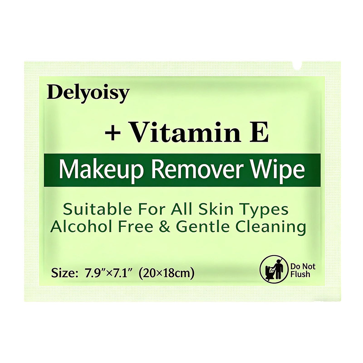 Delyoisy sensitive skin wipes with Aloe Vera and Vitamin E
