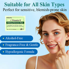Delyoisy unscented wipes suitable for all skin types