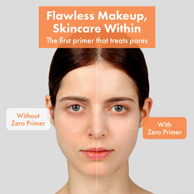 delyvely Zero Primer texture closeup reveals lightweight fragrance-free consistency for smooth makeup