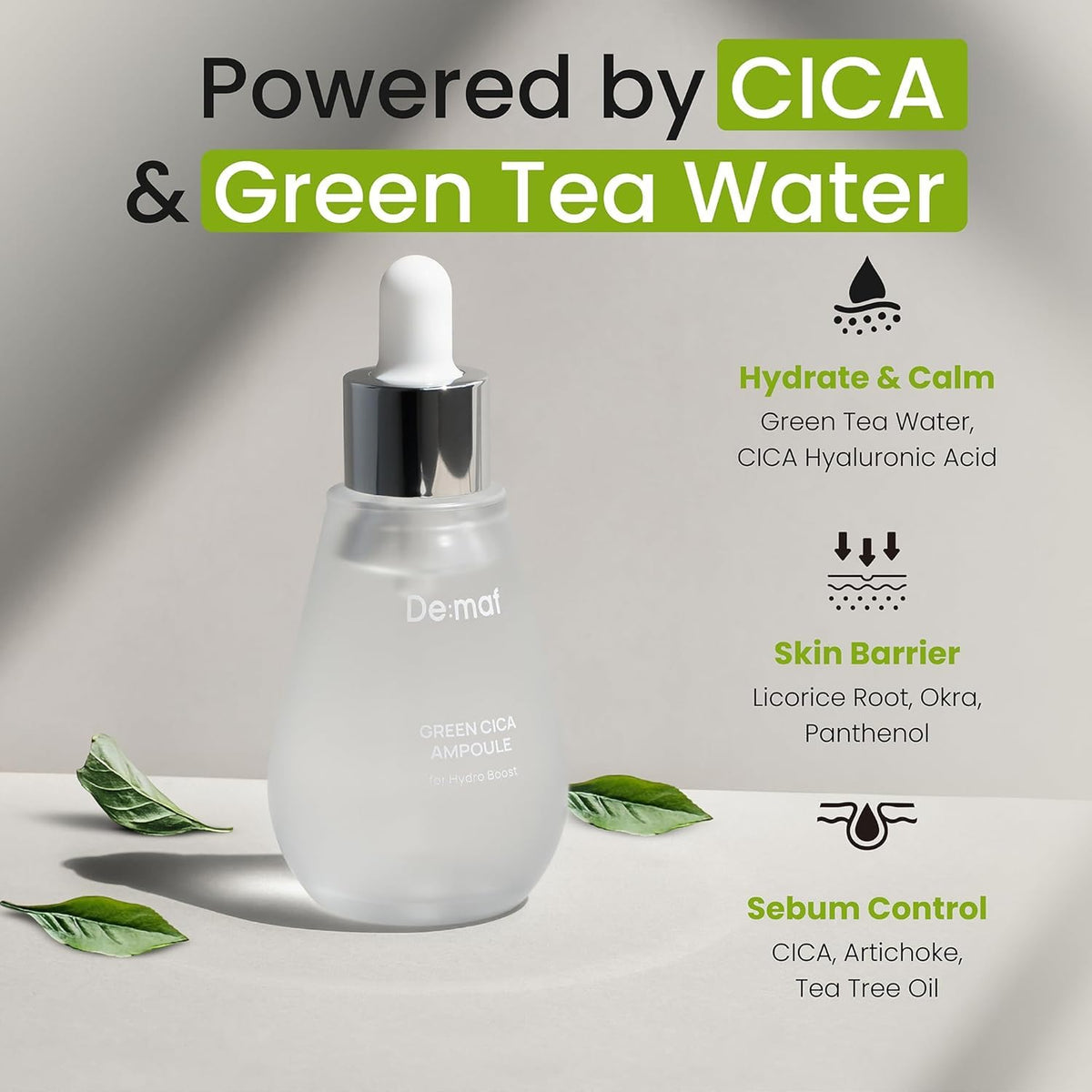 De:maf Pore care focus reduces blackheads and whiteheads over time.