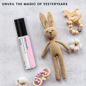 DEMETER Baby Powder Roll-On packaging highlighting easy, mess-free use.
