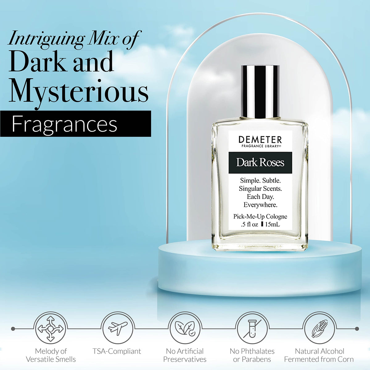 Demeter Dark Flowers mini set; travel-friendly sampler for on-the-go fragrance discovery.