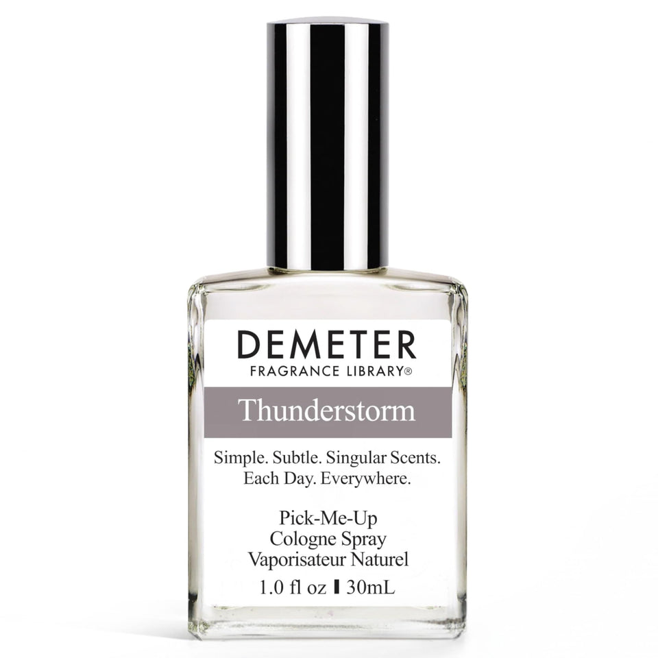 DEMETER Thunderstorm bottle front for everyday freshness