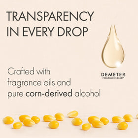 DEMETER Thunderstorm label notes absence of artificial colors and parabens