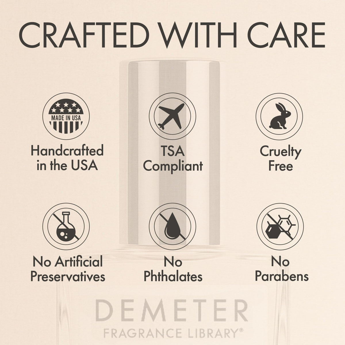 DEMETER Thunderstorm packaging highlighting portable design