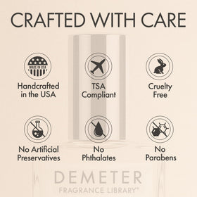 DEMETER Thunderstorm packaging highlighting portable design