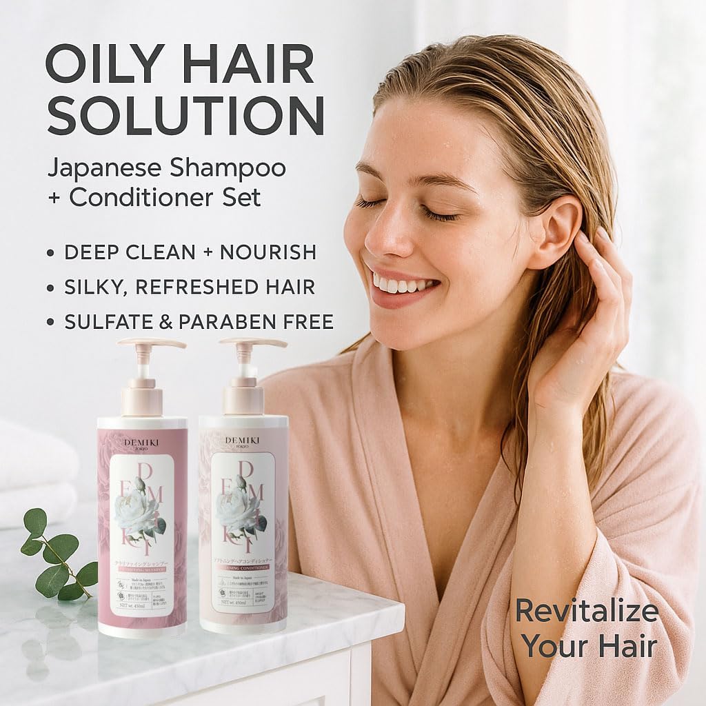 DEMIKI clarifying shampoo lather demonstrates deep cleansing without residue