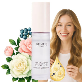 DEMIKI Hair Oil frizz control for smooth, salon-grade shine.