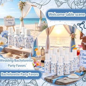 Coastal-themed packaging enhances decor for summer events