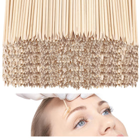 Demissle mini wooden wax sticks for precise eyebrow shaping and application