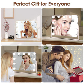 Adapter included with DenCert vanity mirror for convenient power