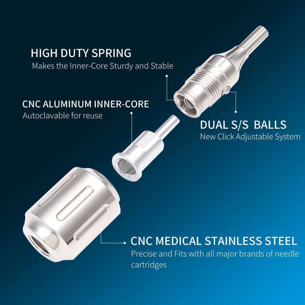 Denergy rotary and coil compatibility for versatile tattoo setups