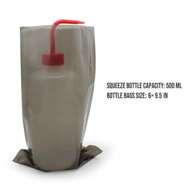 Denergy Tattoo Bottle Bags protect dental wash bottles during sessions