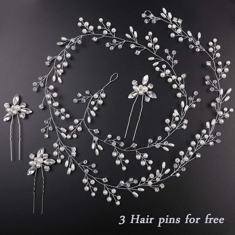 Denifery makeup hair vine vintage-deco-pattern perfect for Gatsby-inspired looks.