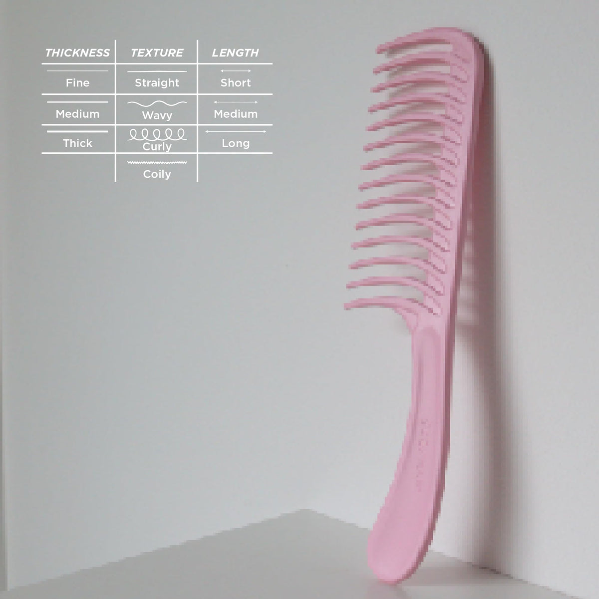 Denman D28 distributes products evenly from roots to tips