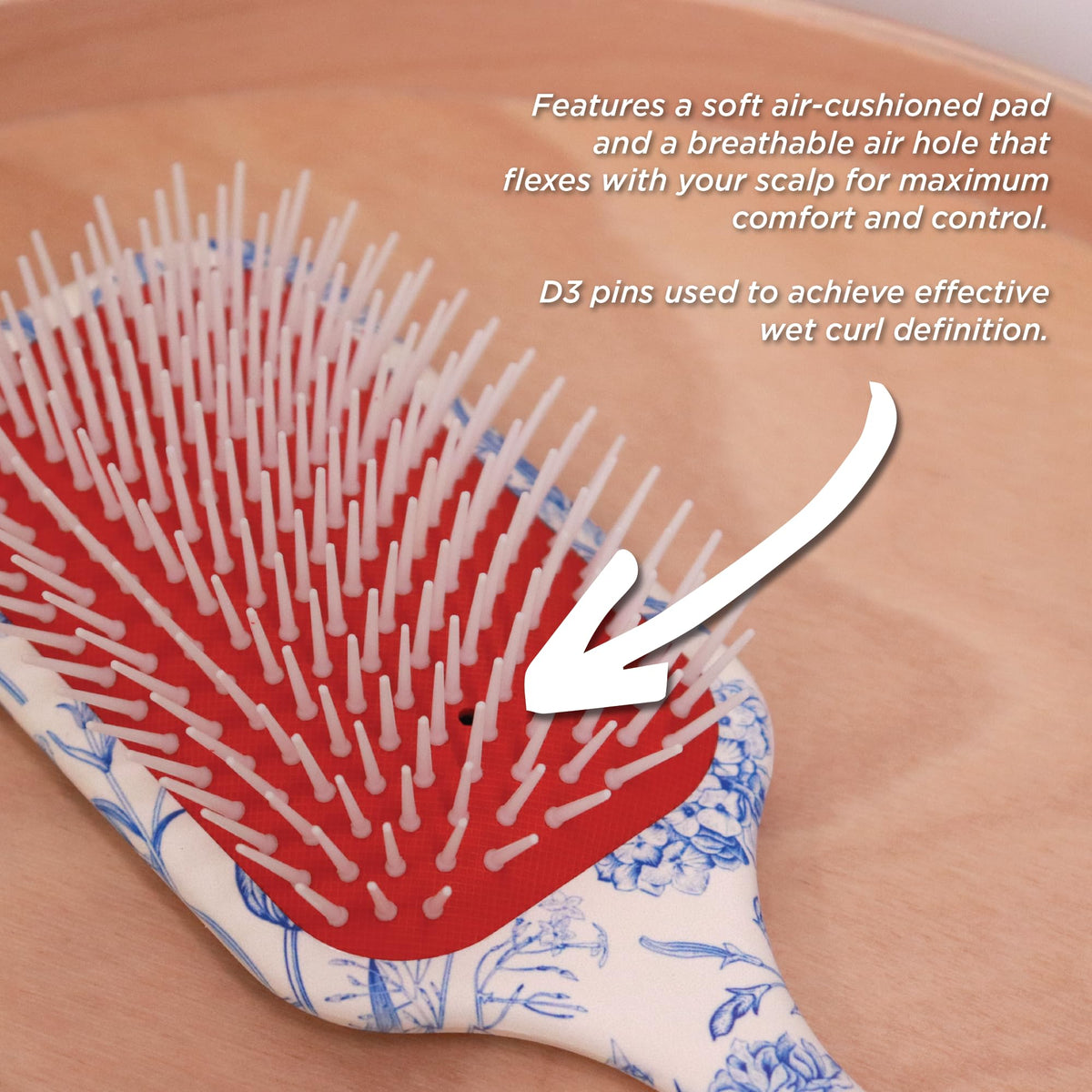 Denman D38 supports faster blow-drying while reducing frizz and snagging.