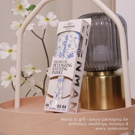 Denman D38 in-use during styling delivers smoother blow-dry and curl shape.