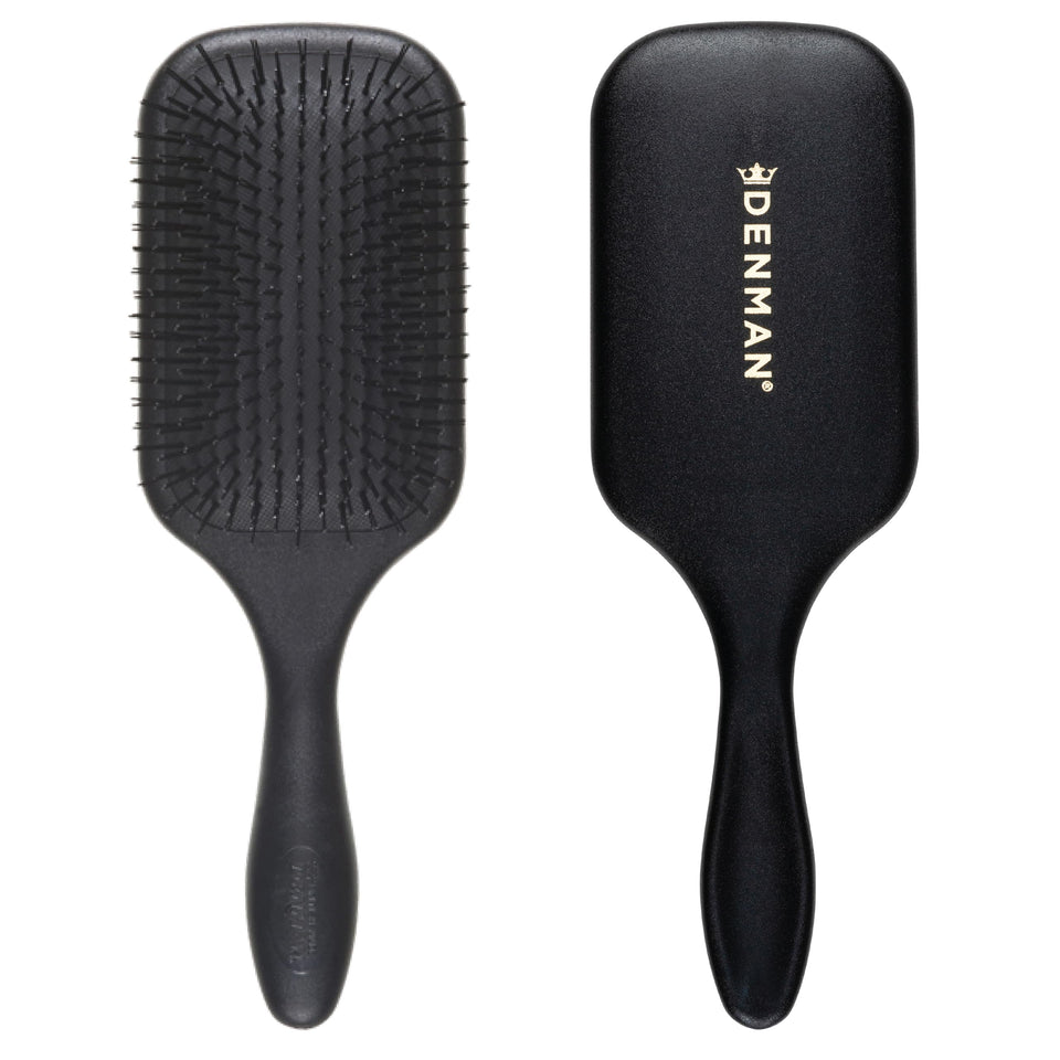 Denman Tangle Tamer Ultra closeup showing sturdy bristles for knot detangling