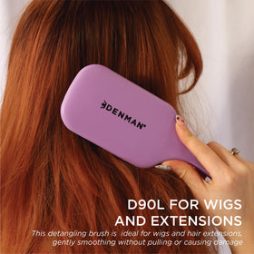 Denman Tangle Tamer Ultra ergonomic-handle for comfortable grip during detangling