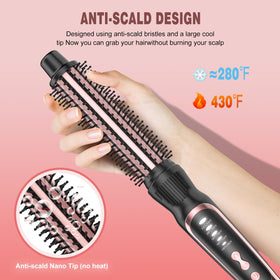 DENVEK ionic technology reduces frizz for shiny, manageable hair