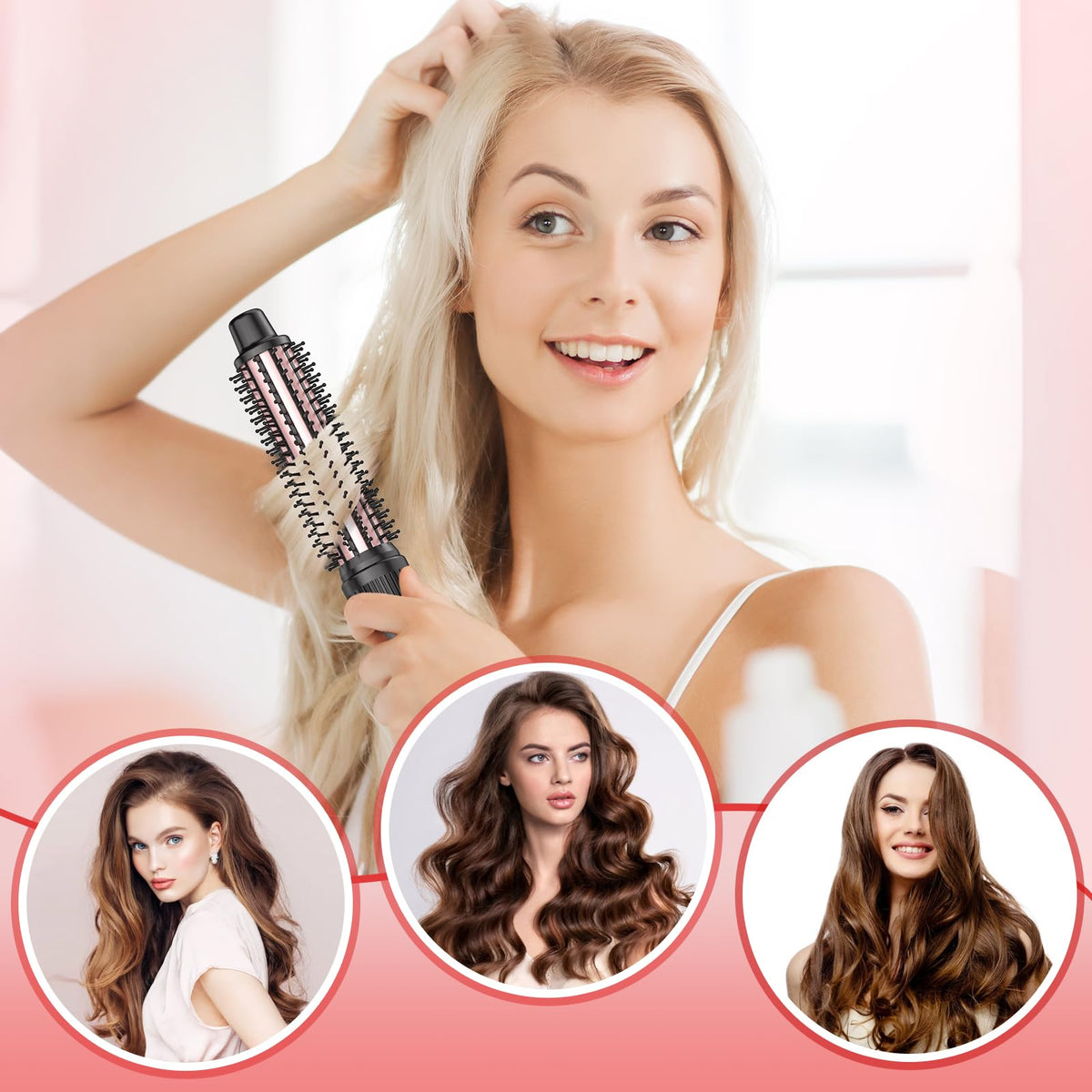 DENVEK ionic technology reduces frizz and boosts shine