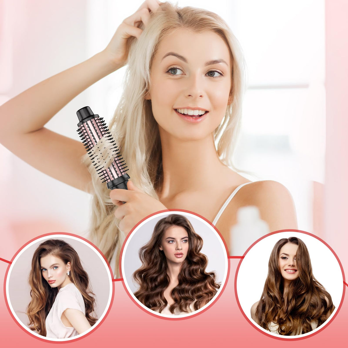 DENVEK Thermal Brush cool-touch tip for safe, comfortable use.