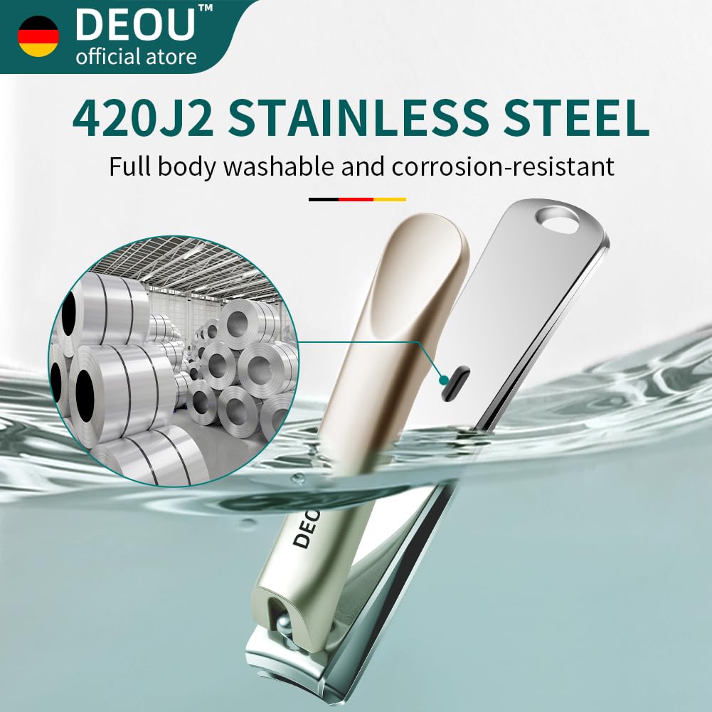 DEOU nail buffer smooths edges and adds natural shine