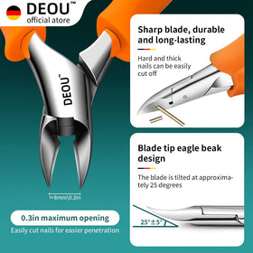DEOU built-in-spring design for durable, reliable use.
