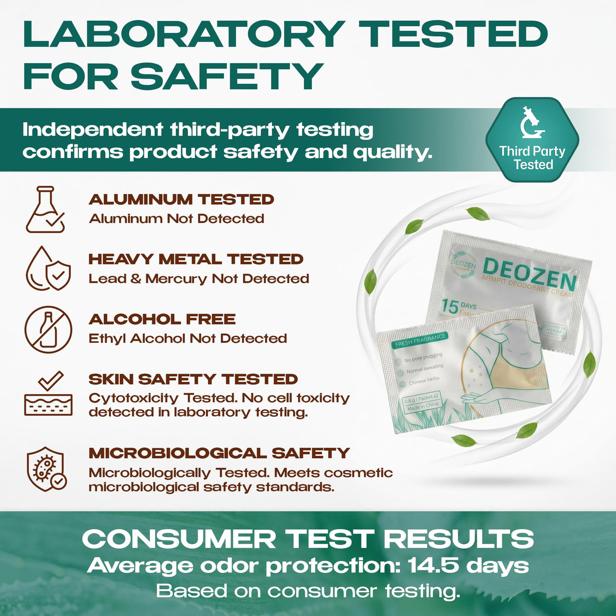 Deozen for men and women used during gym and daily activities.