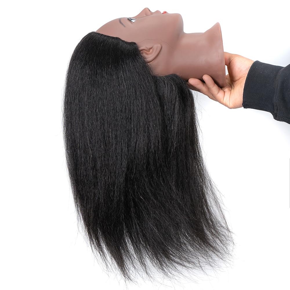 Depaajk head ideal for braiding and hair styling exercises