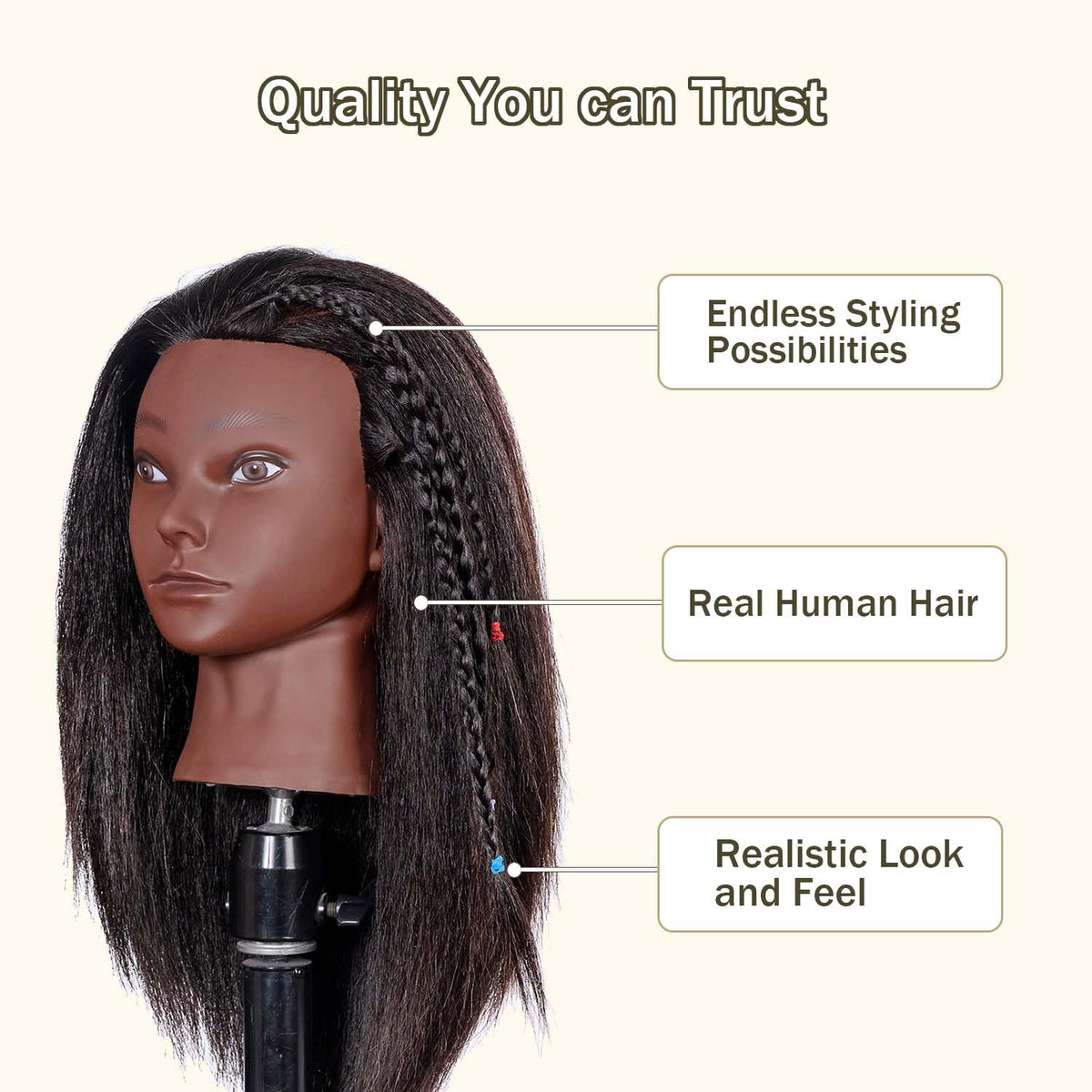 Depaajk tools pack included for complete salon practice setup