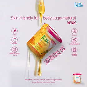 DEPIL BELLA sugaring paste warming stage for smooth, ready-to-use wax