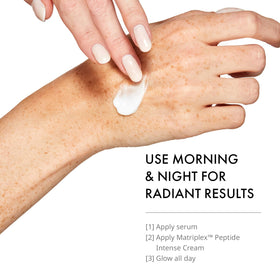 depology Matrixyl Morphomics focus on skin resilience and plumpness.