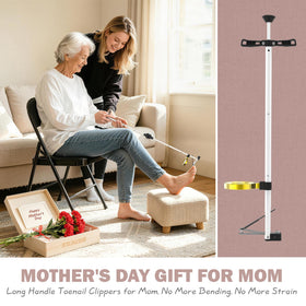 DEPSUNNY 24 inch long handle provides reach for easier clipping