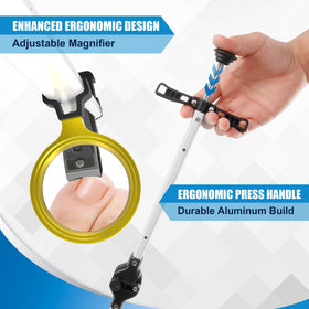 DEPSUNNY wide jaw opening accommodates thick nails