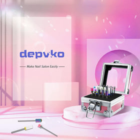 Depvko portable pink case for easy transport to a home studio.