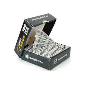 Derby Premium blades individually wrapped for hygiene