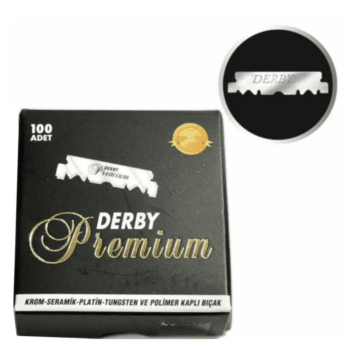 Derby Premium blades manufactured in Turkey under strict QC