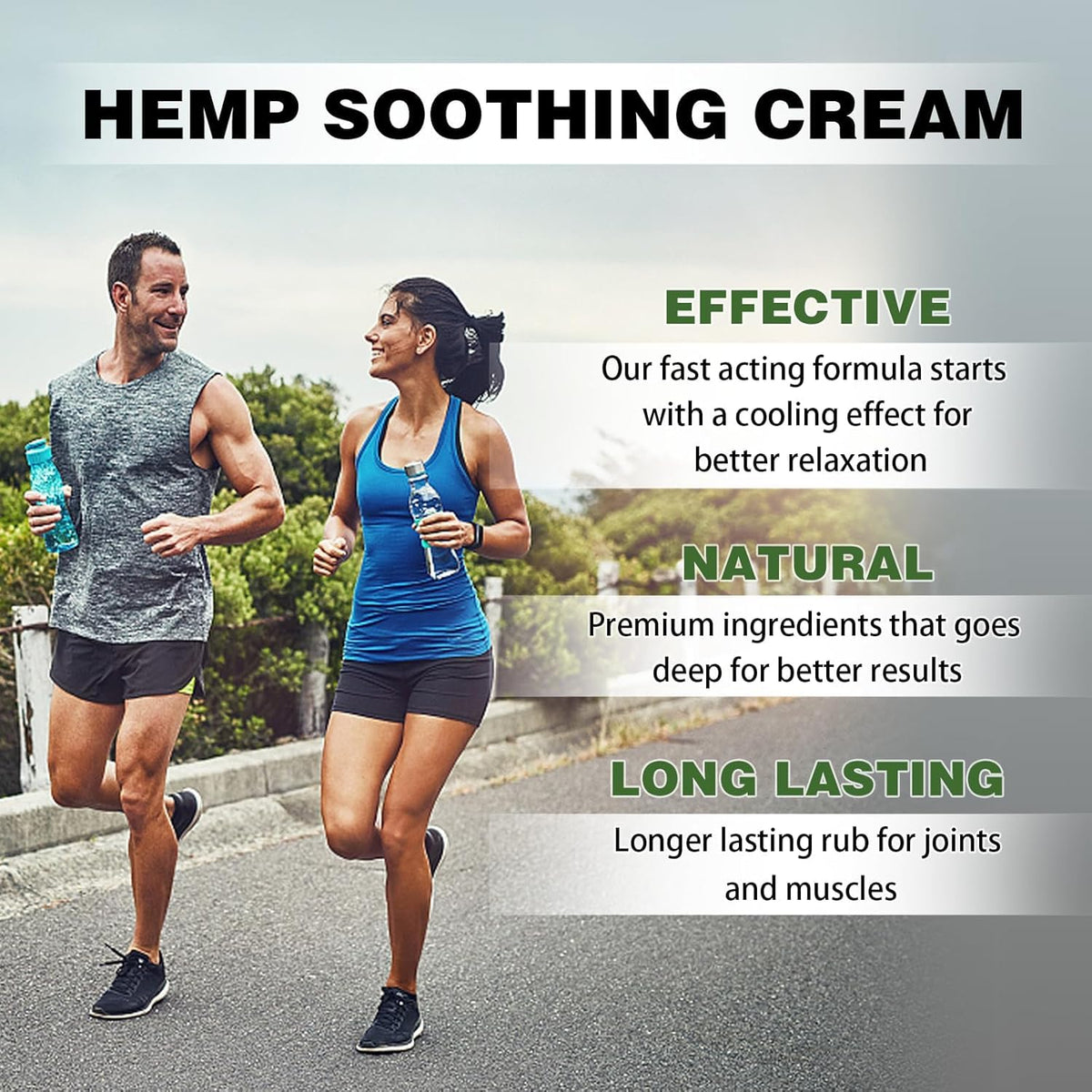 Derggzey Menthol cooling effect shown during hand massage.