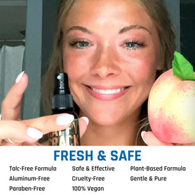Derm Dude Happy Crack Refresh dries fast without leaving residue.