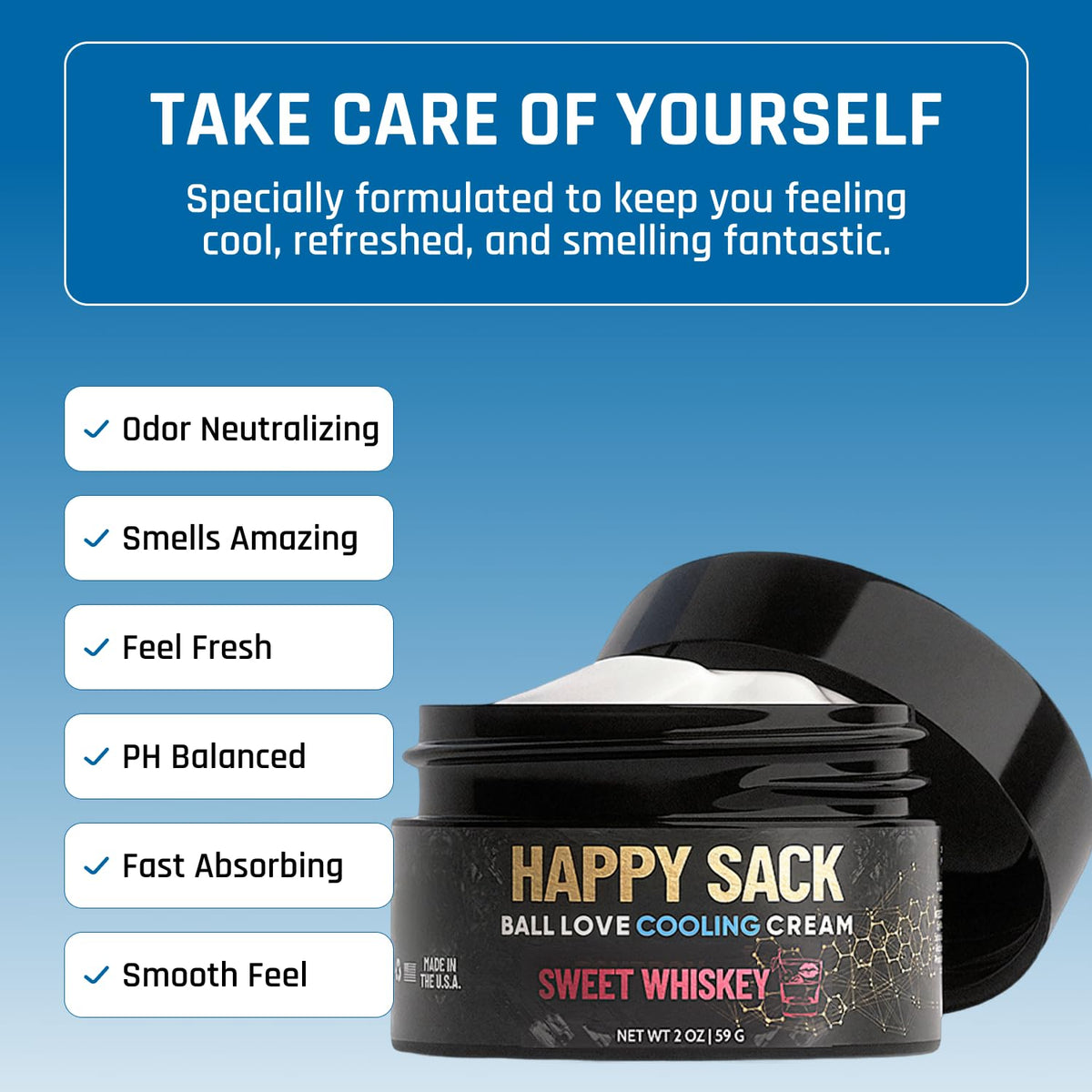 Derm Dude aluminum-free formula designed for sensitive skin.