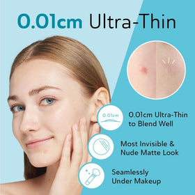 DERMA ANGEL day 10mm patches provide daytime concealment and comfortable wear.