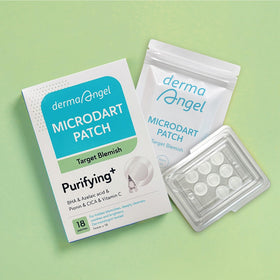 DERMA ANGEL patch suitable for sensitive and oily skin types due to skin-safe materials