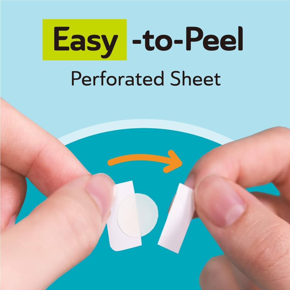 DERMA ANGEL waterproof matte finish patches stay secure during daily activity.