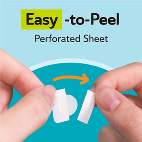 DERMA ANGEL waterproof matte finish patches stay secure during daily activity.