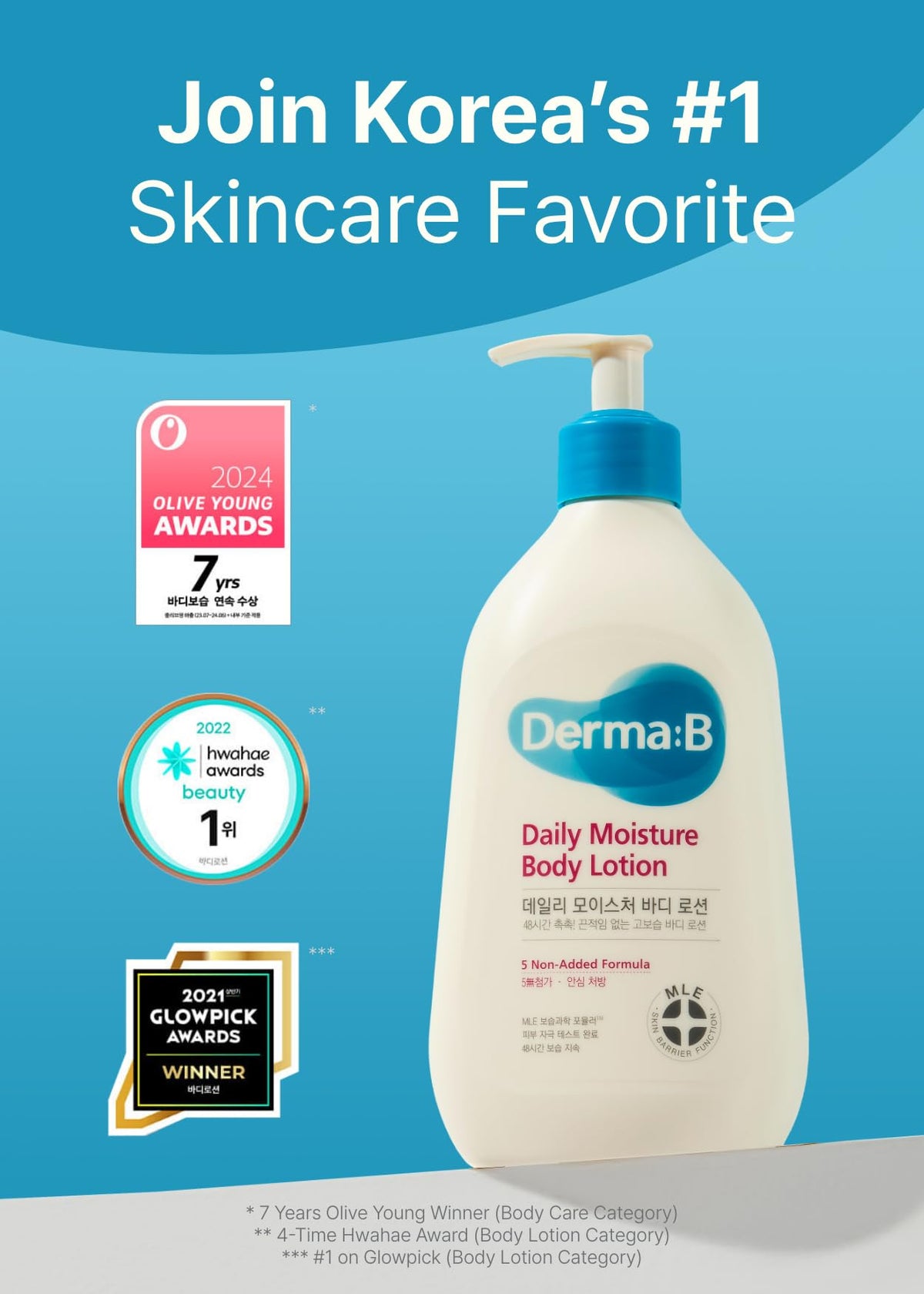 Derma B Daily Moisture creamy texture spreads smoothly with no greasy feel