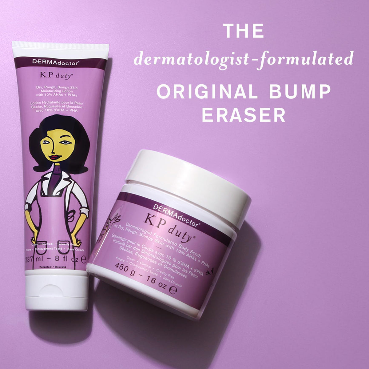 DERMAdoctor KP Bump Eraser ceramide-rich formula closeup.