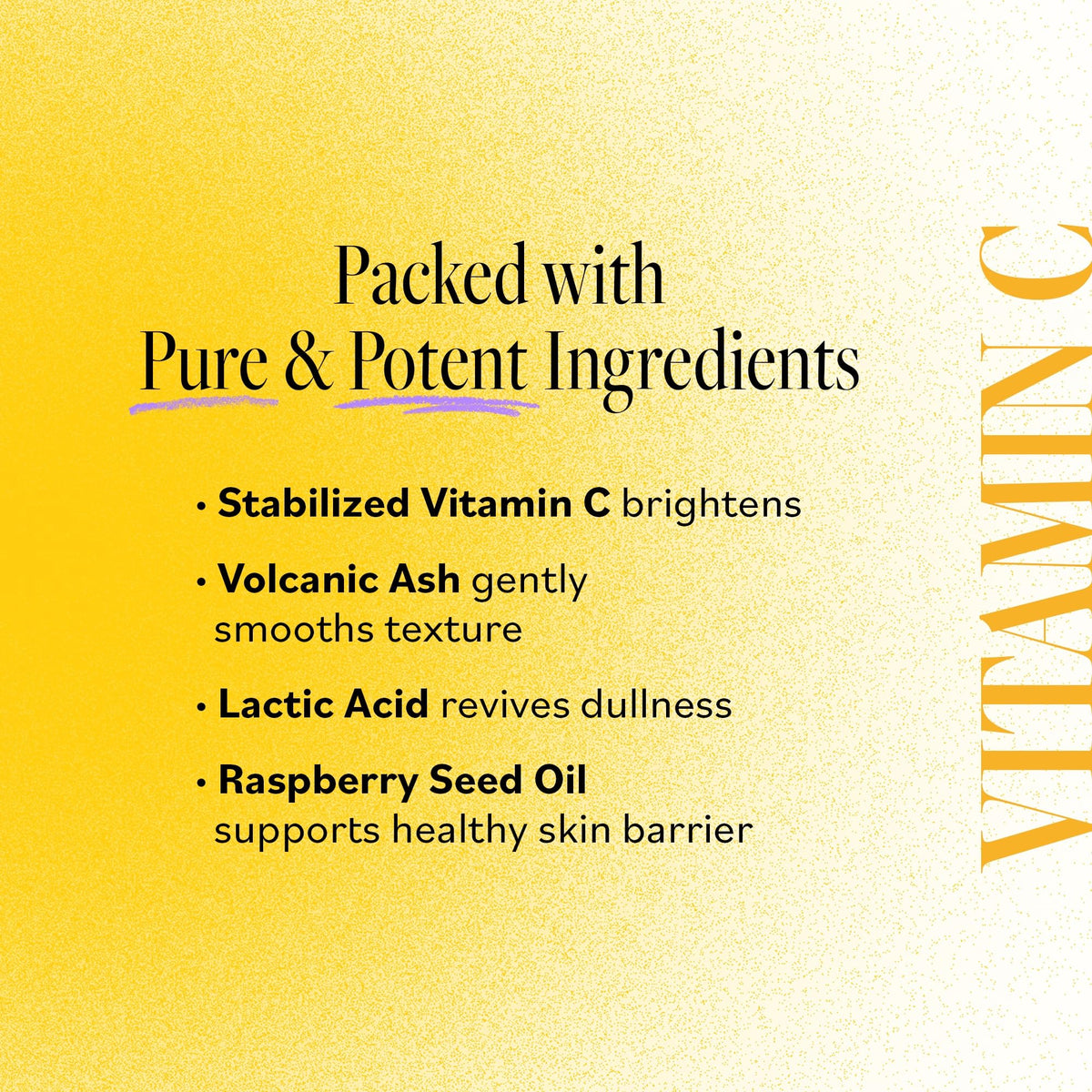 DERMA E exfoliator showcases volcanic pumice for gentle polish.